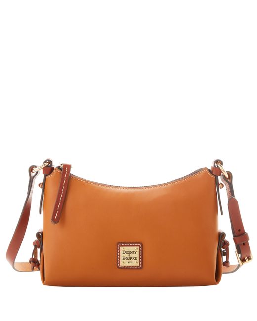 Dooney & Bourke Penrose Hobo Crossbody 22 in Cognac (Brown) Lyst