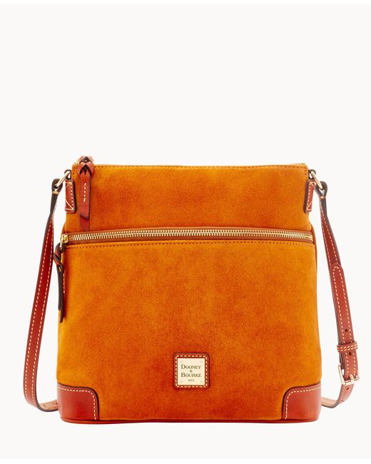 dooney and bourke orange crossbody