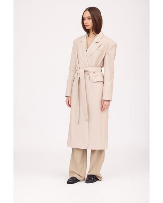 SOTROPA Natural Trench Eco Leather