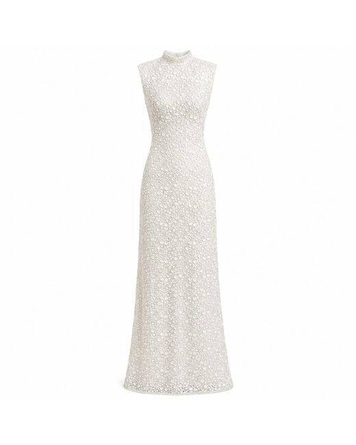 Ashley Stambouli White Alba Dress