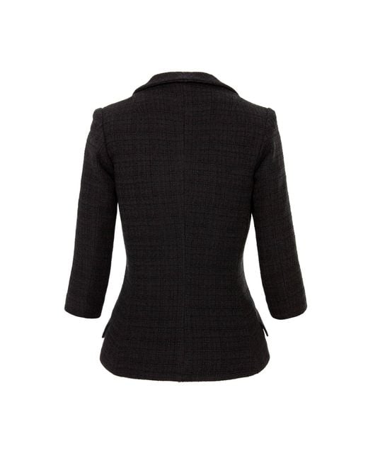 AVENUE No.29 Black Structured Blazer