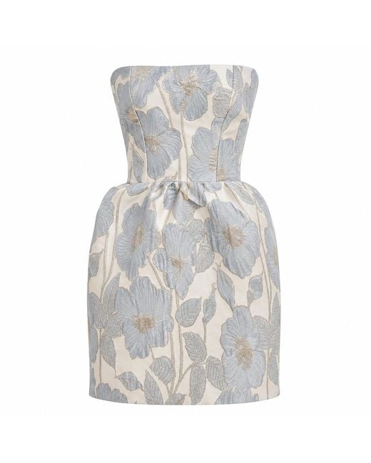 Ashley Stambouli Gray Zoe Dress