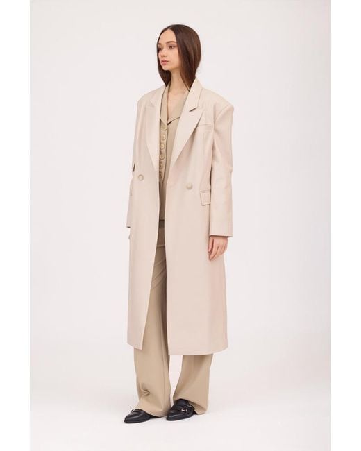 SOTROPA Natural Trench Eco Leather