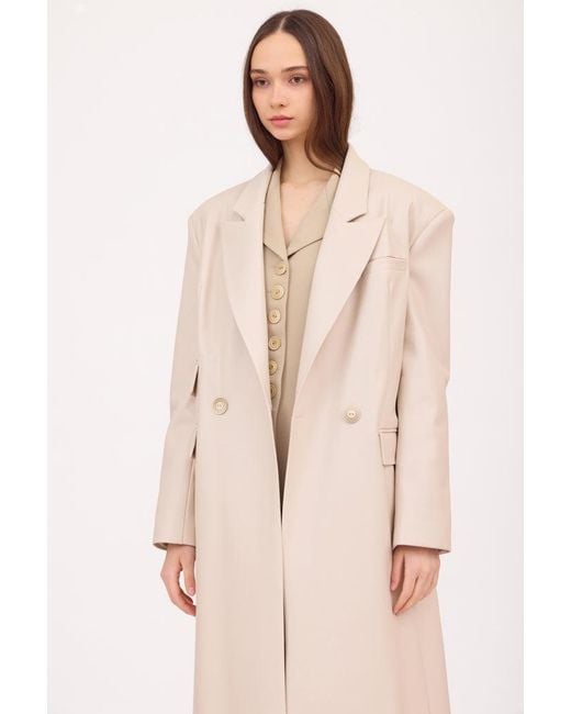 SOTROPA Natural Trench Eco Leather