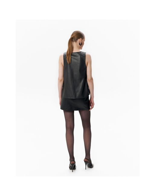 DAR ANN STUDIO Black Pulse Top