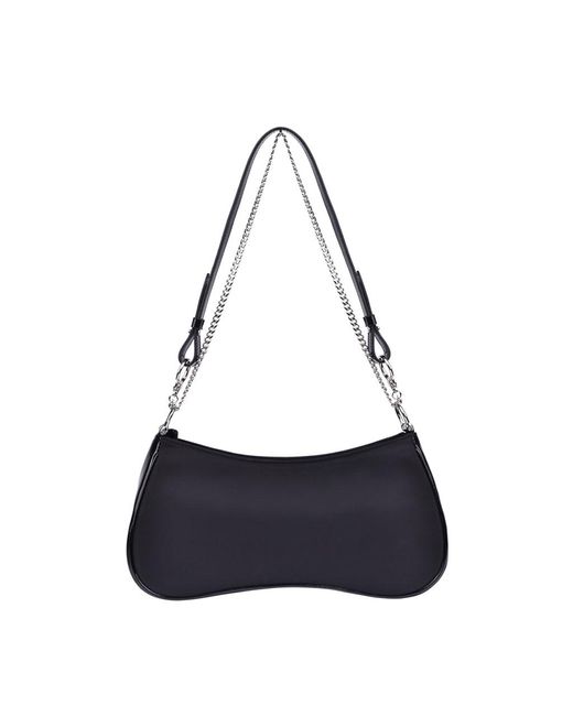 TTMAB Astrid Nylon And Leather Shoulder Bag | Black | Lyst