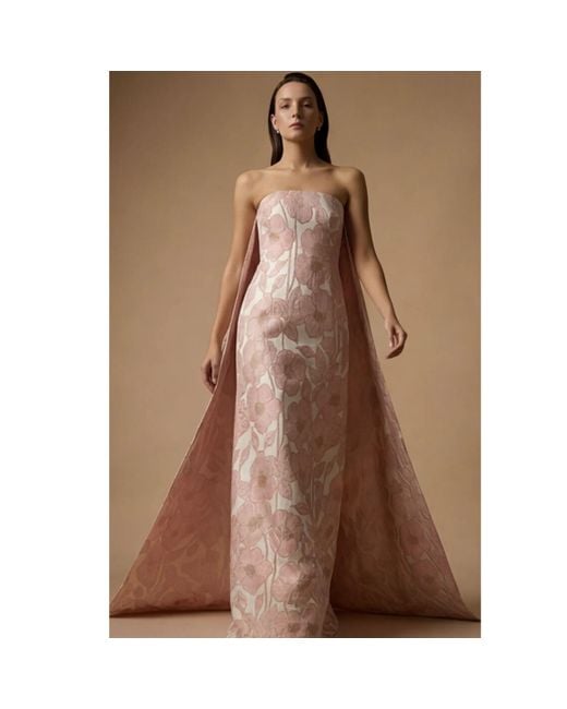 Ashley Stambouli Pink Karina Dress