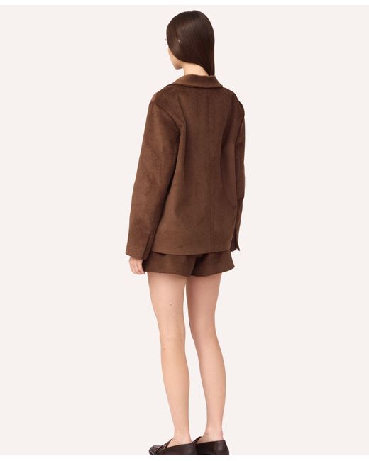 SOTROPA Brown Velvet Blazer