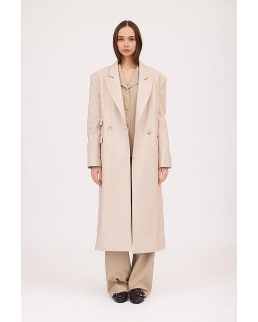 SOTROPA Natural Trench Eco Leather