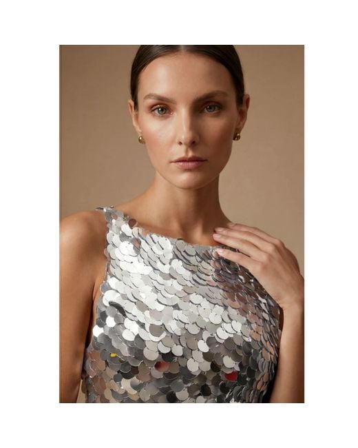 Ashley Stambouli White Ariel Dress