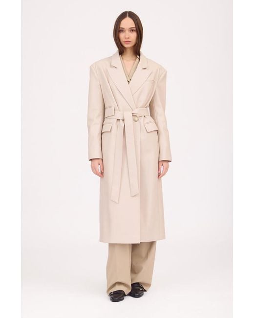 SOTROPA Natural Trench Eco Leather