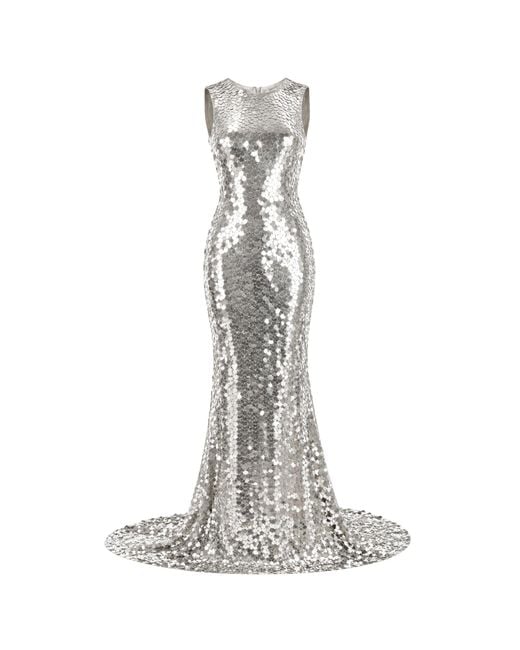 Ashley Stambouli White Ariel Dress