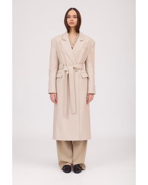SOTROPA Natural Trench Eco Leather