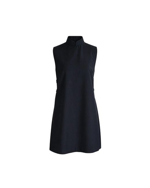 QIPOLOGY Blue Babydoll Dress