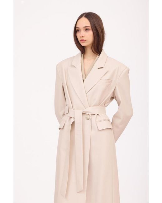 SOTROPA Natural Trench Eco Leather