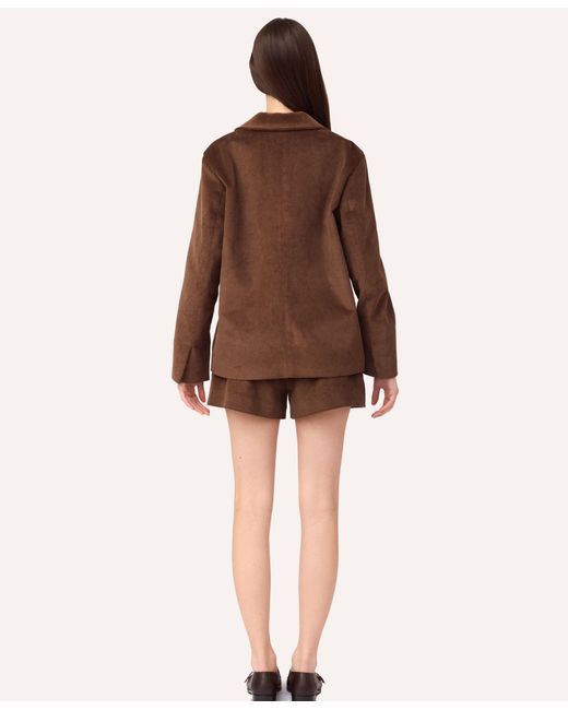 SOTROPA Brown Velvet Blazer