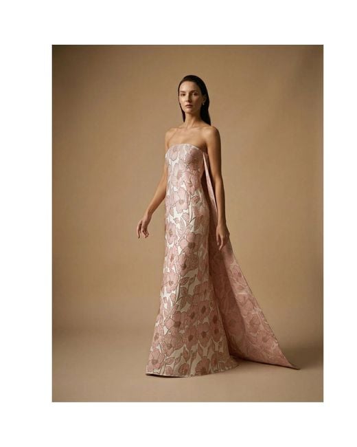 Ashley Stambouli Pink Karina Dress