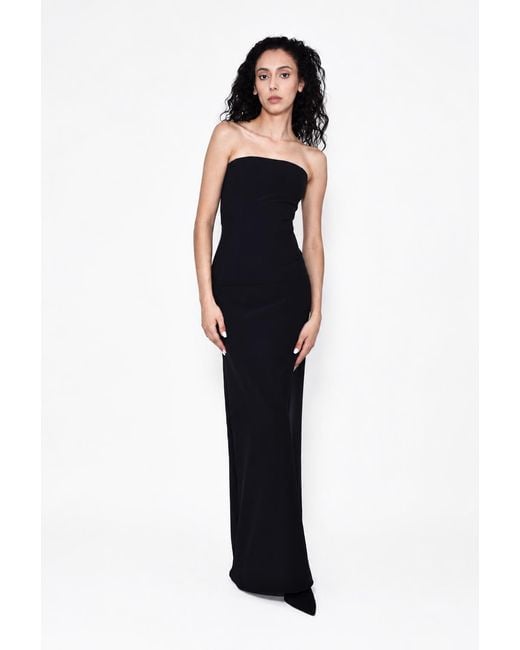 TANIA ORELLANA Black Vertebra Dress