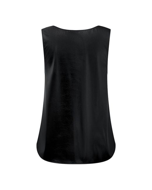 DAR ANN STUDIO Black Pulse Top