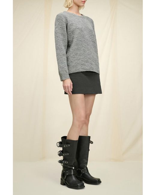 Dorothee Schumacher Gray Sweater With Floral Details