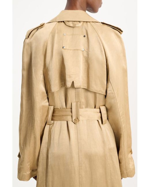 Dorothee Schumacher Natural Slouchy, Double-breasted Trench Coat
