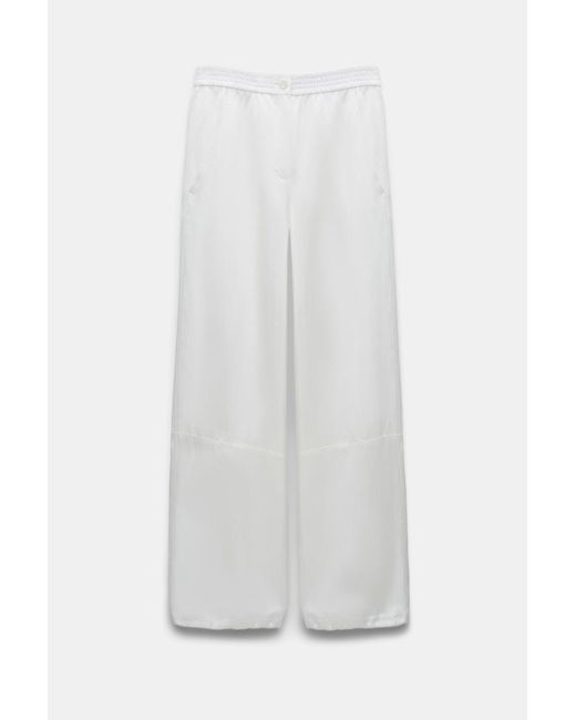 Dorothee Schumacher White Slouchy Pants