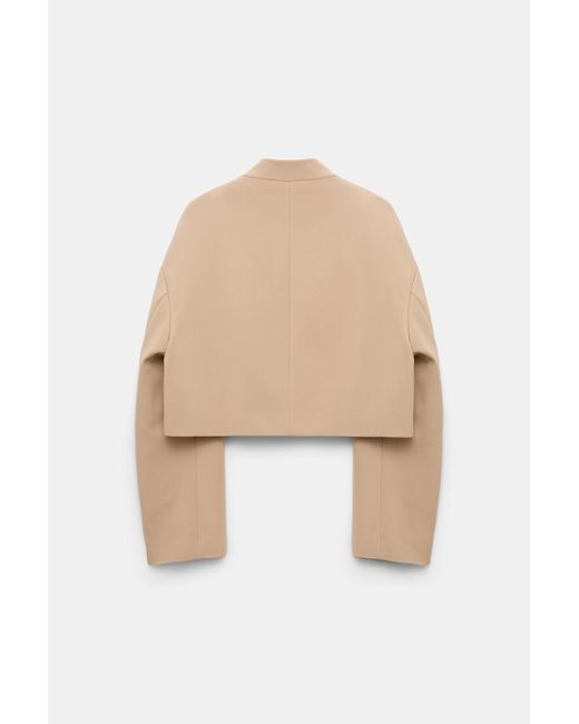 Dorothee Schumacher Natural Cropped Jacket