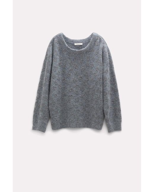 Dorothee Schumacher Gray Sweater With Floral Details