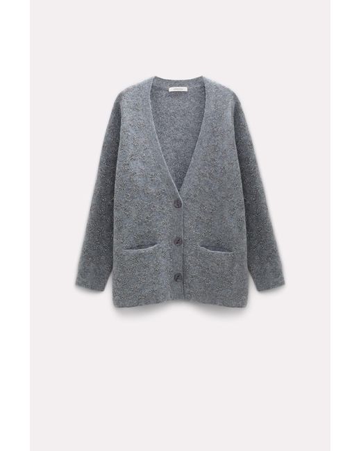 Dorothee Schumacher Gray Cardigan With Floral Details