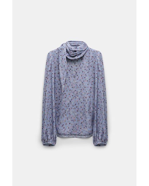Dorothee Schumacher Blue Printed Blouse