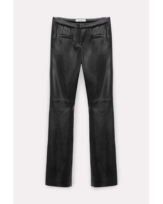 Dorothee Schumacher Black Shiny Eco Leather Pants
