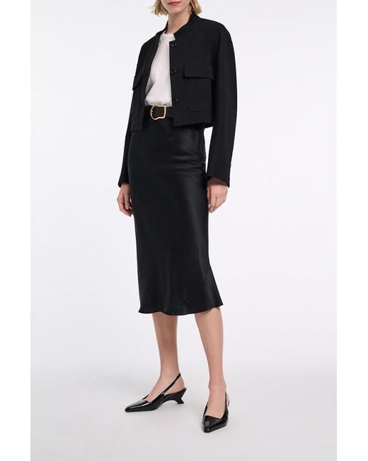 Dorothee Schumacher Black Verkürztes Jacket aus Punto Milano