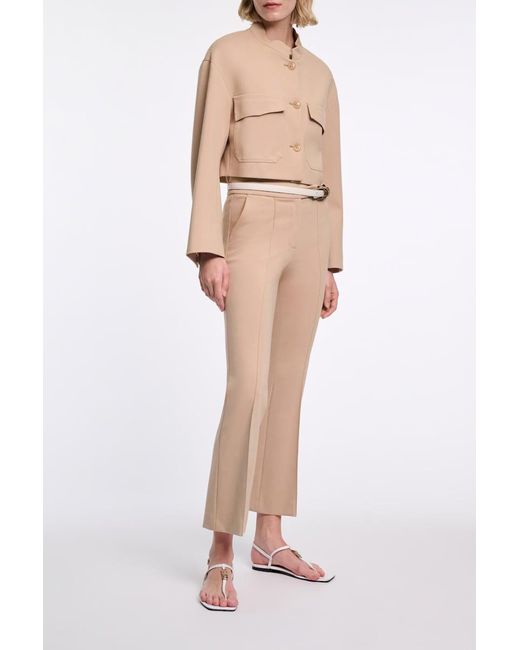 Dorothee Schumacher Natural Cropped Jacket