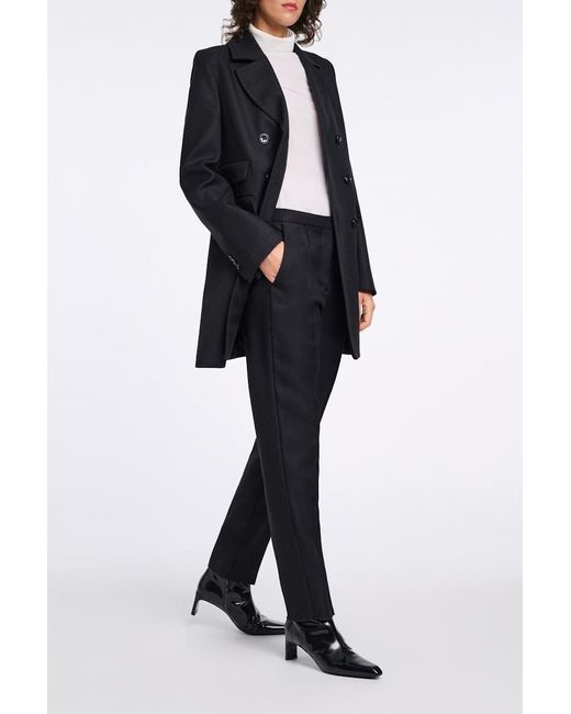 Dorothee Schumacher White Longsleeve mit Rollkragen aus leichtem, technischem Jersey