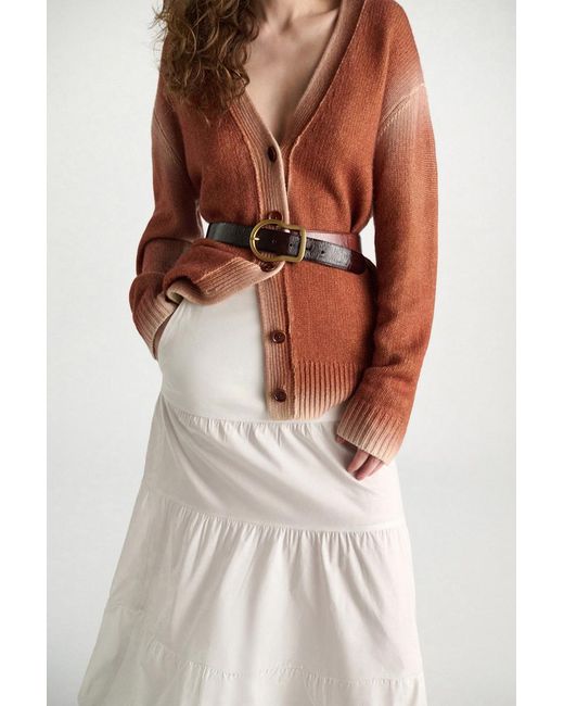 Dorothee Schumacher White Patchwork Ledergürtel