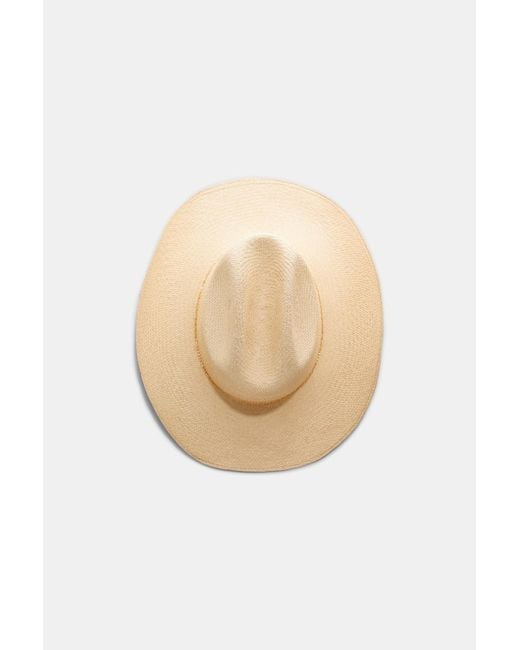 Dorothee Schumacher Natural Toquilla Straw Cowboy Hat