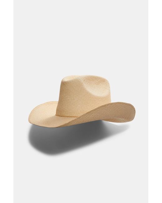 Dorothee Schumacher Natural Toquilla Straw Cowboy Hat