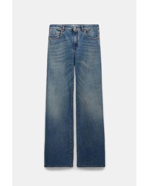 Dorothee Schumacher Blue Jeans mit weitem Bein