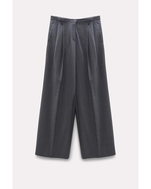 Dorothee Schumacher Gray Flowing Pleated Pants