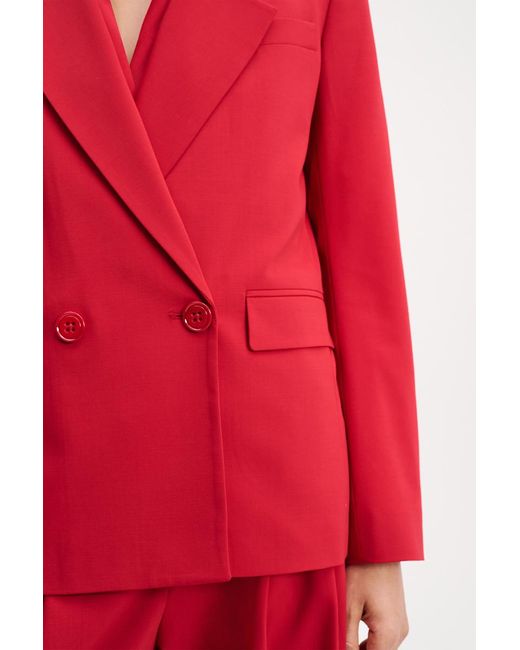 Dorothee Schumacher Red Halterneck Waistcoat