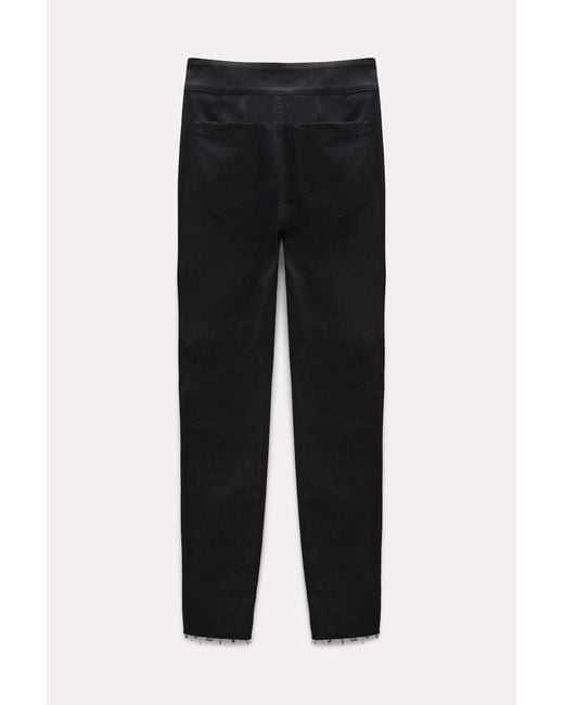 Dorothee Schumacher Black Jeans With Frayed Hems