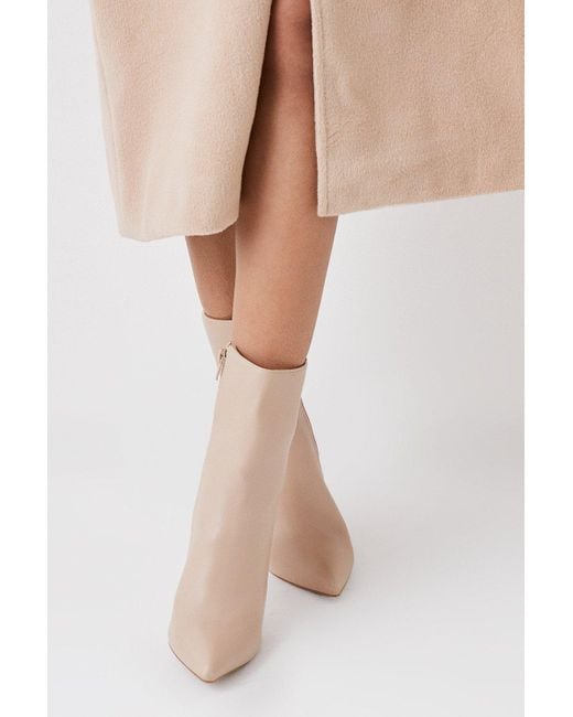 Dorothy Perkins Natural Faith: Madison Pointed Stiletto Ankle Boots