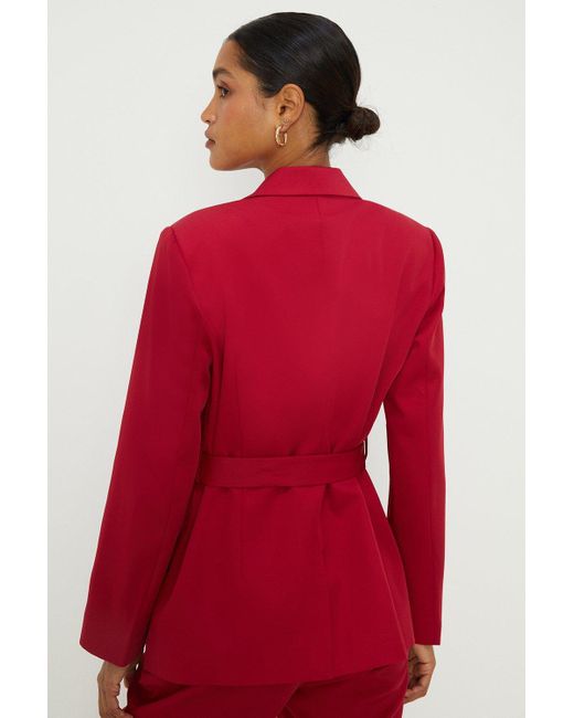 Dorothy perkins hot sale red blazer