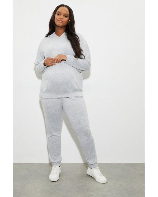 Dorothy Perkins White Maternity Over Bump joggers