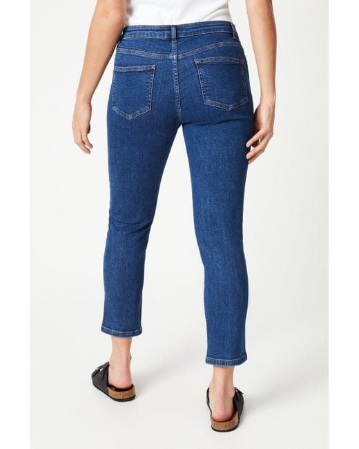 Dorothy Perkins Blue Petite Comfort Stretch Slim Jeans