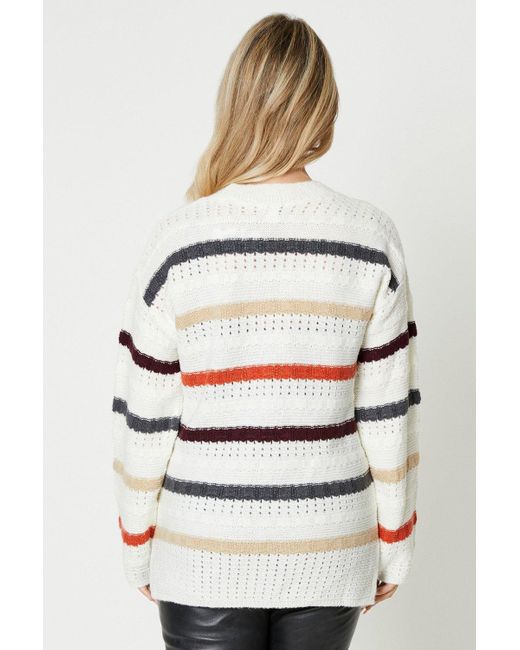 Dorothy perkins striped jumper top