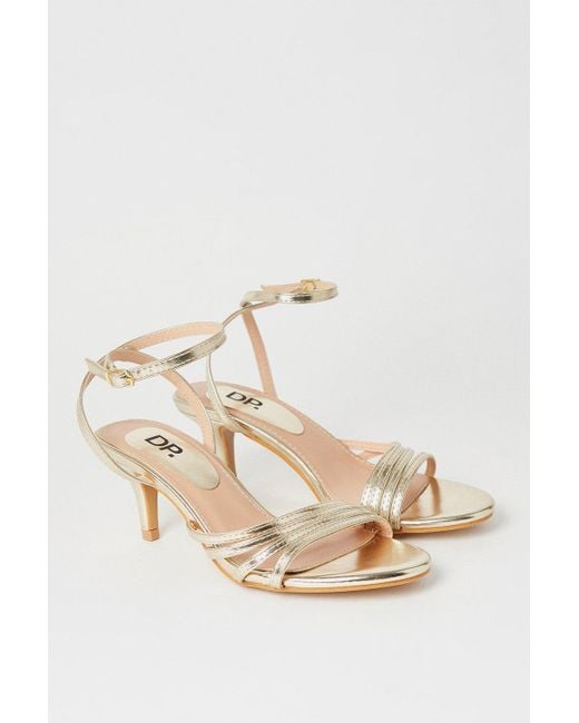 Dorothy Perkins Pink Good For The Sole: Wide Sana Strappy Heeled Sandals