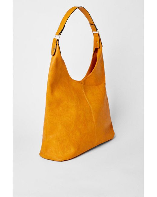 Dorothy Perkins Orange Tess Slouch Shoulder Tote Bag