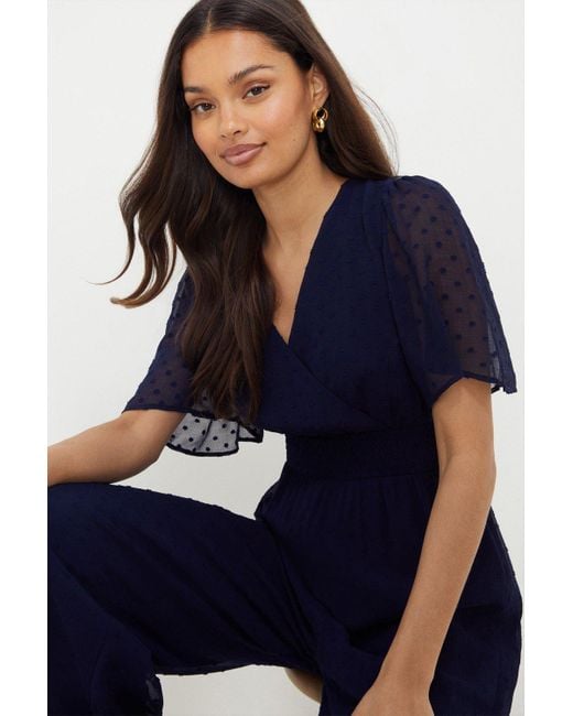 Dorothy perkins navy jumpsuit sales