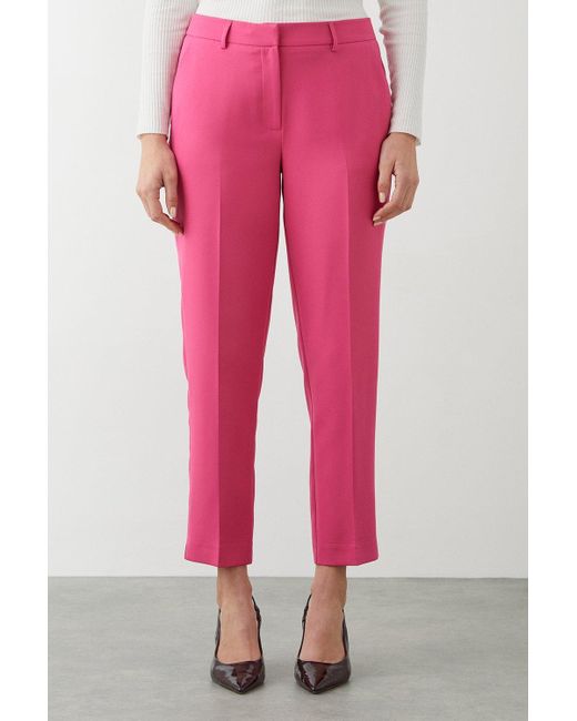Dorothy Perkins Pink Tall Ankle Grazer Trouser